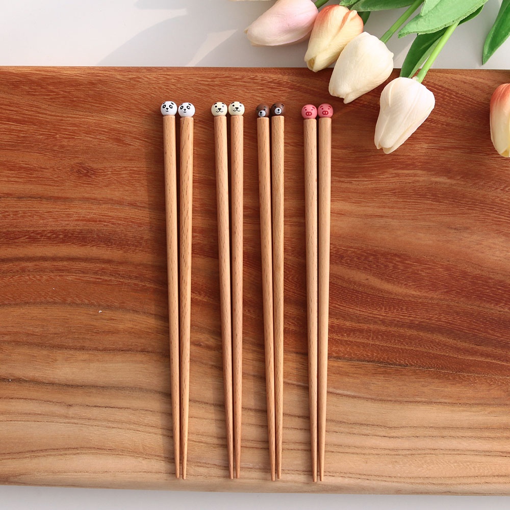 주주브 동물 캐릭터 장식 젓가락, 신혼 부부의 필수 아이템